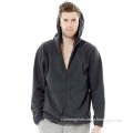 Men's polar fleece jackets with hood, 100% polyester, full zip,casual and fashion,keeps dry and warm